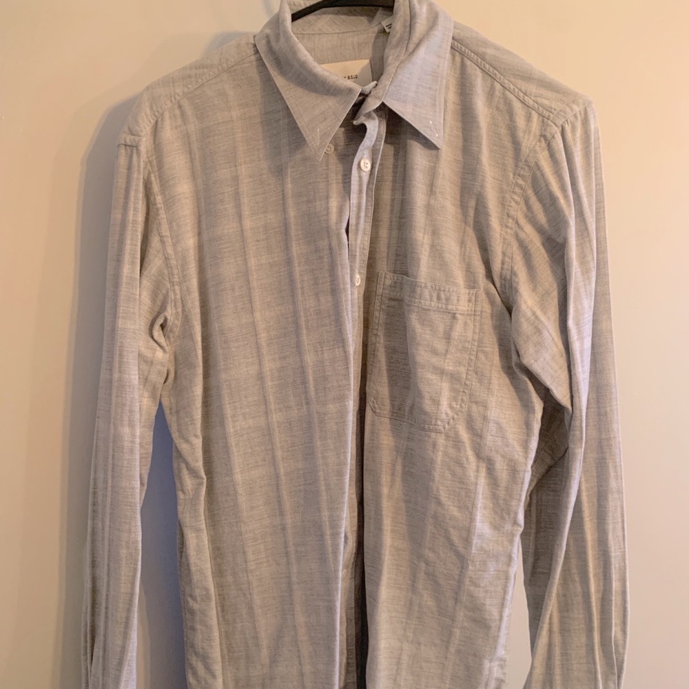 Billy Reid Mens Cotton Button Down